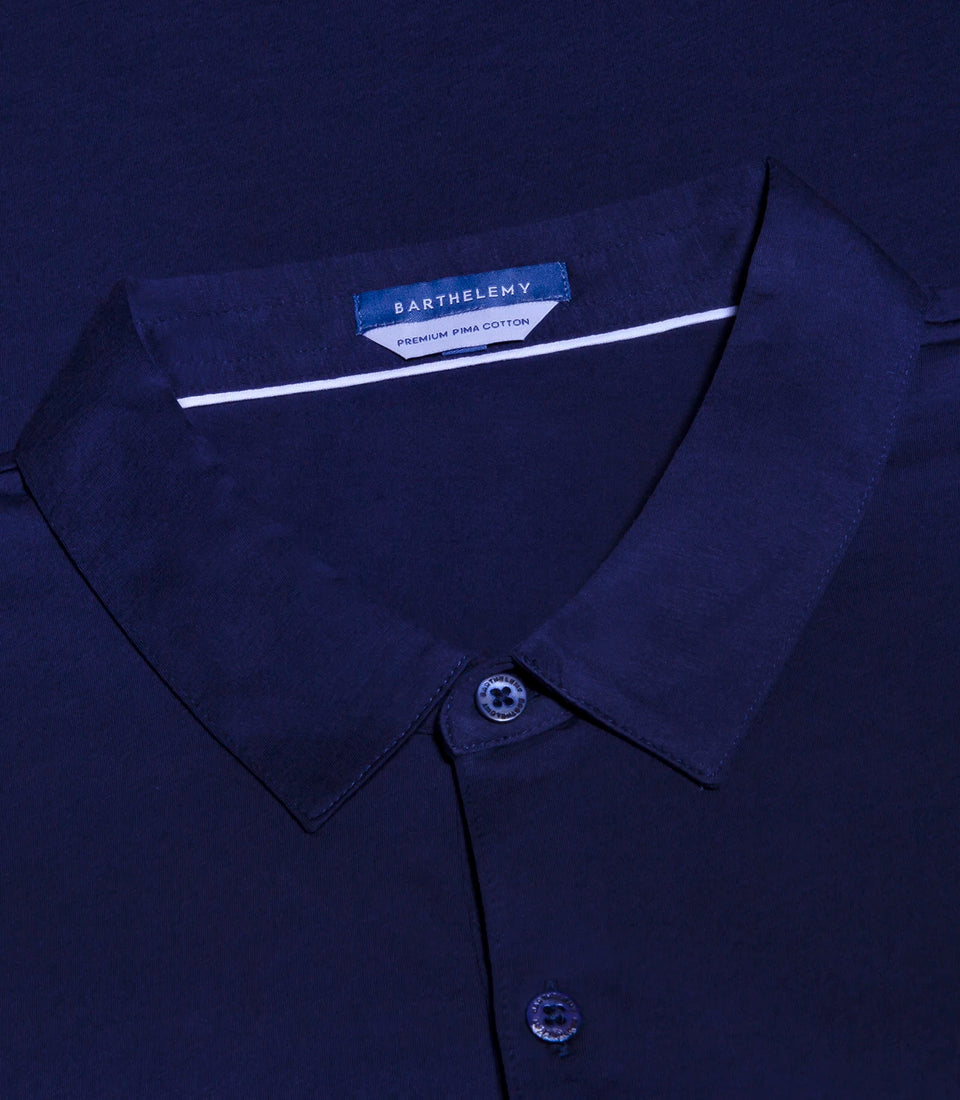 Polo Pima Cotton Navy