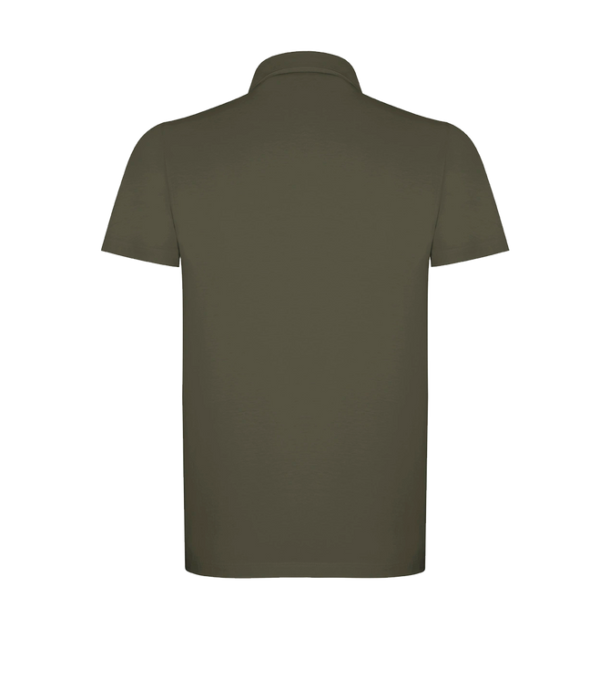 Polo Pima Cotton Olive Green