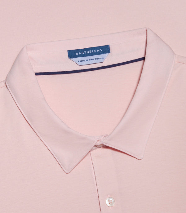 Polo Pima Cotton Rose Quartz