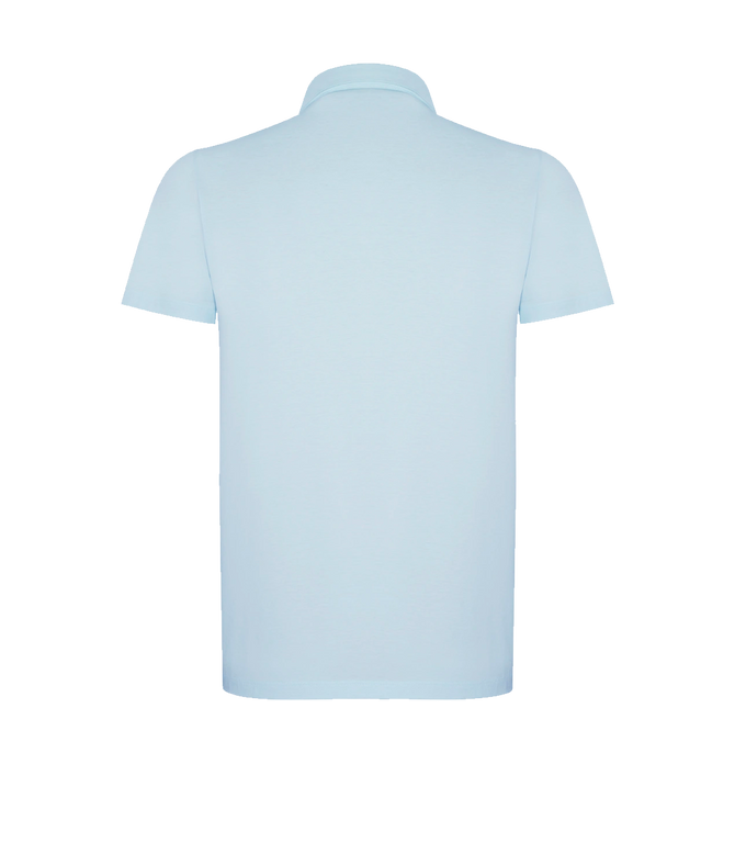 Polo Pima Cotton Sky Blue