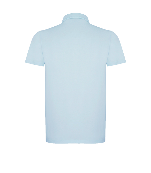 Polo Pima Cotton Sky Blue