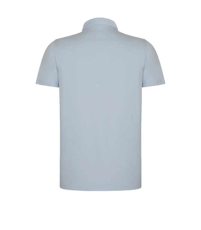 Polo Pima Cotton Sky Blue