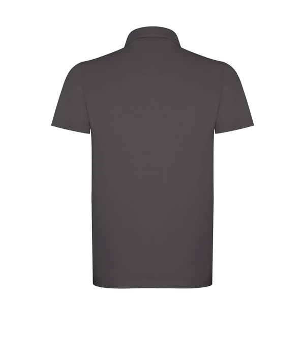 Polo Pima Cotton Storm Grey