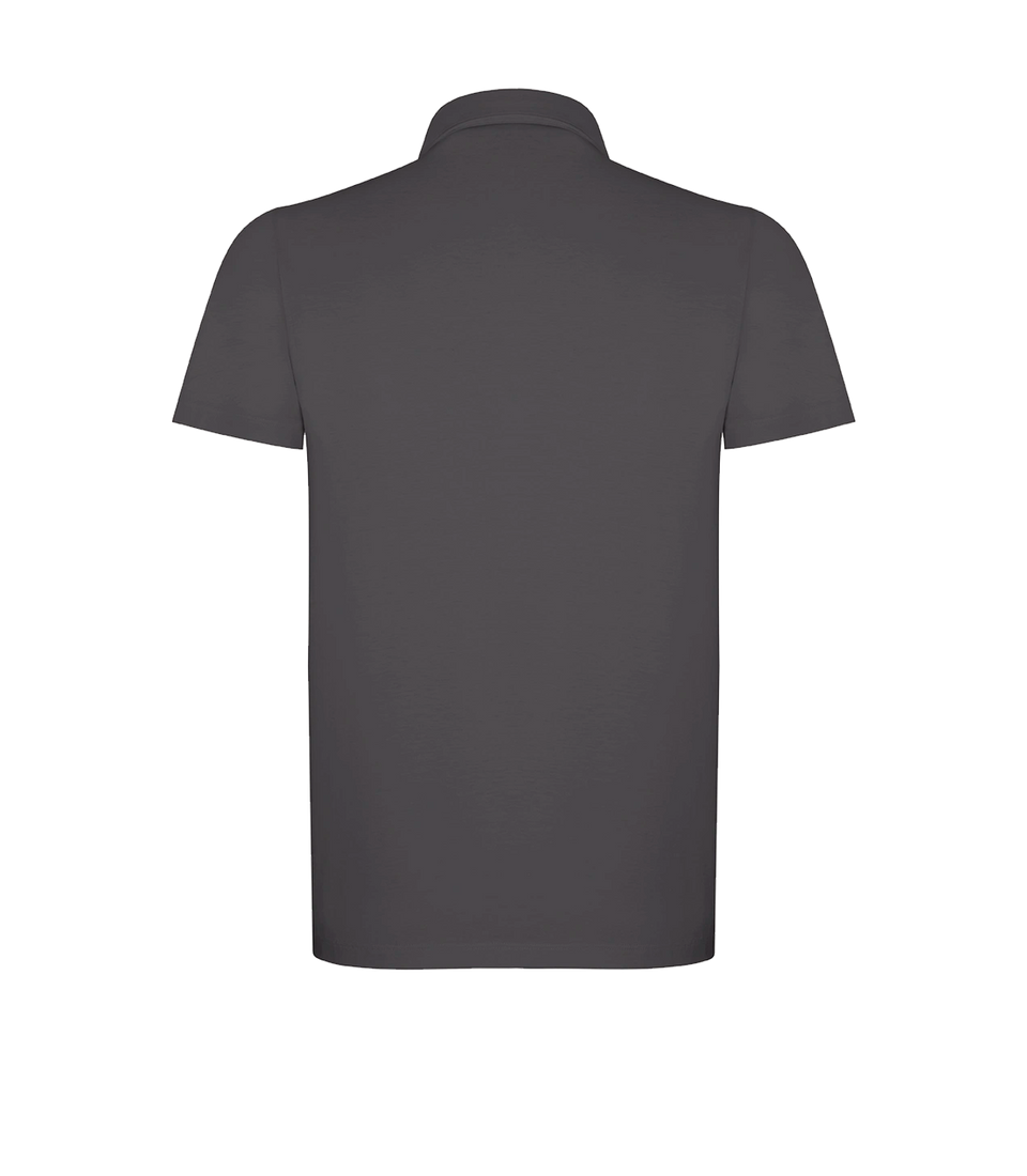 Polo Pima Cotton Storm Grey