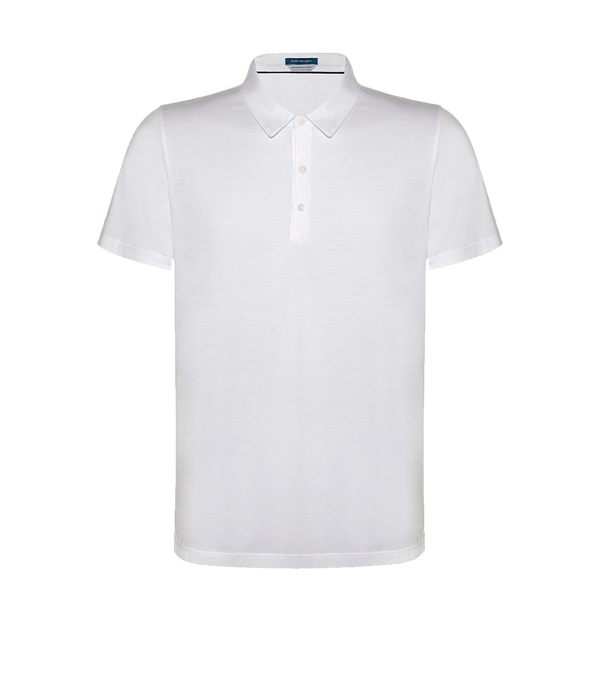 Polo Pima Cotton White