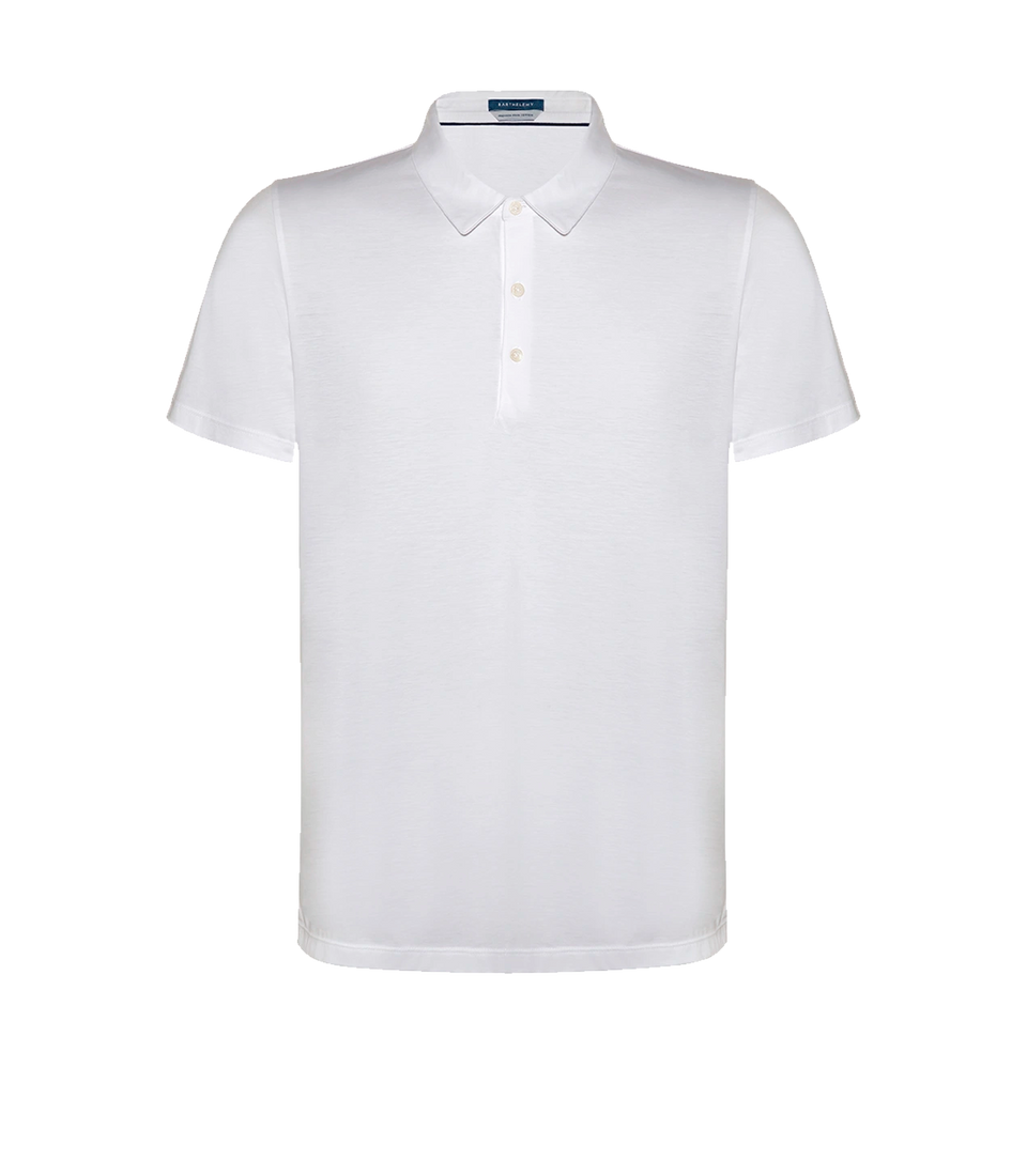 Polo Pima Cotton White