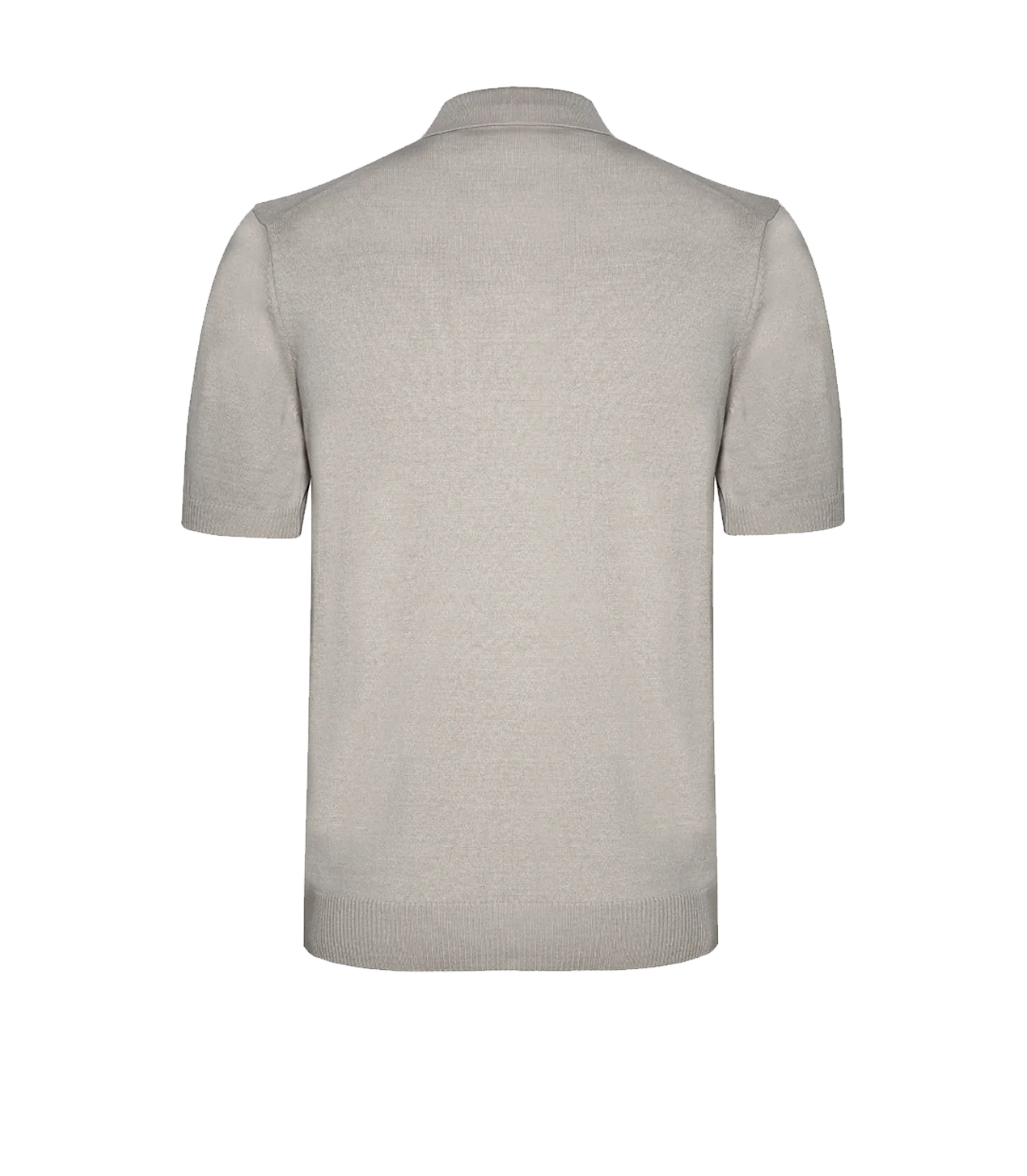 Rivage Knit Polo Ivory - Barthelemy