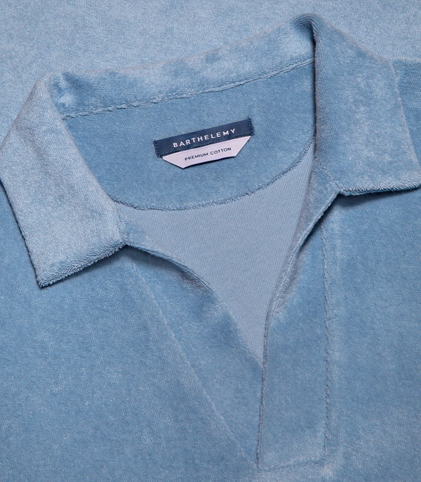 Polo Towel Soft Blue
