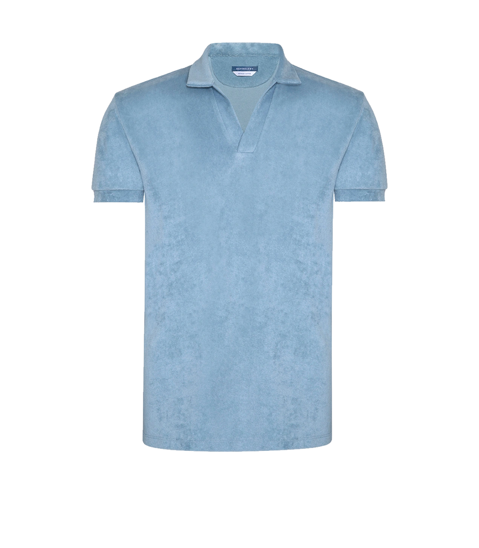 Polo Towel Soft Blue