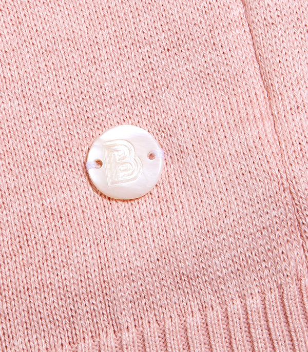 Rivage Knit Polo Lotus Pink