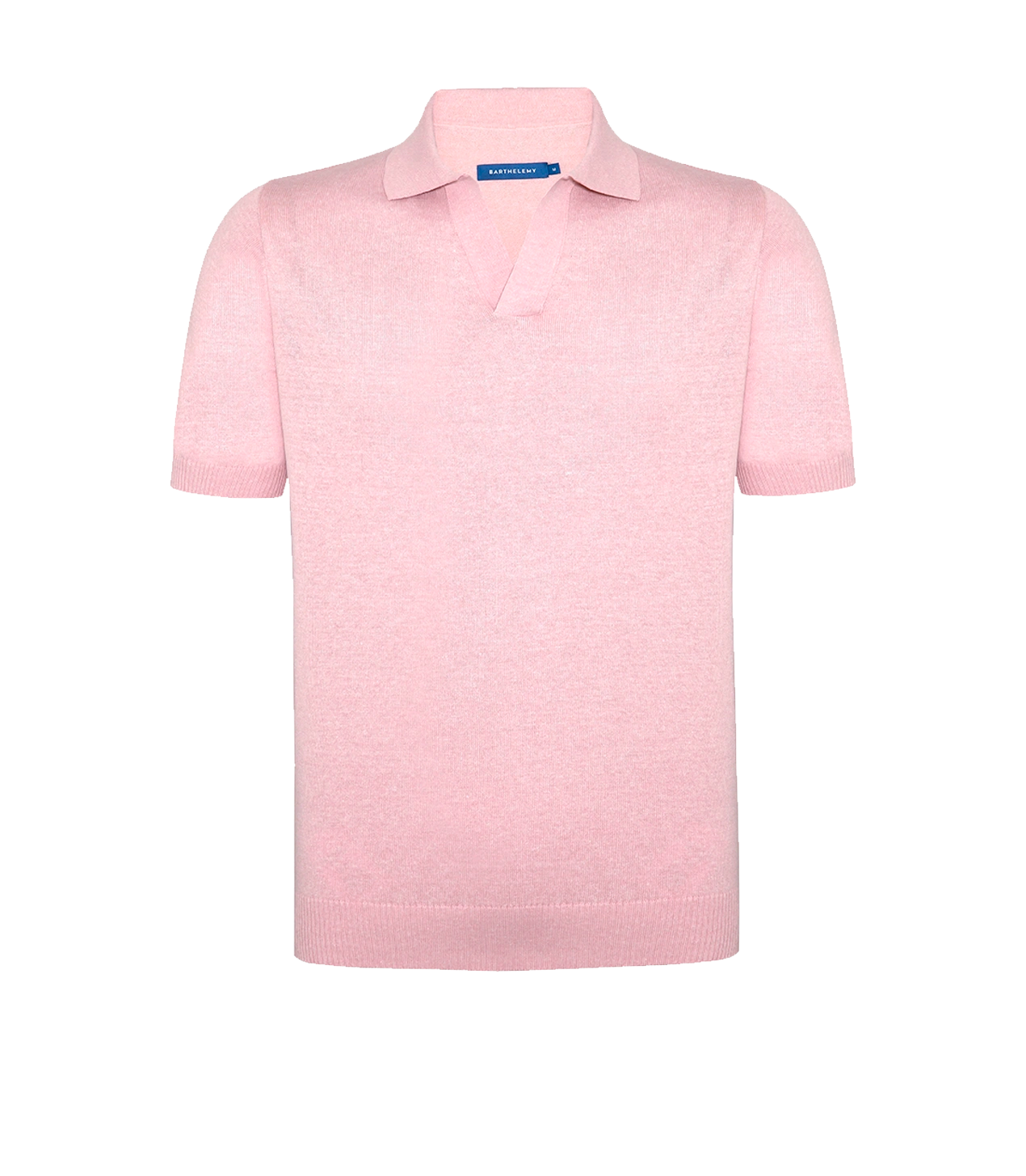 Rivage Knit Polo Lotus Pink