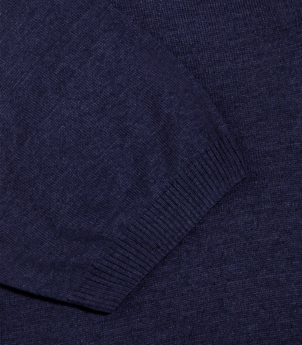 Rivage Knit Polo Naval Blue