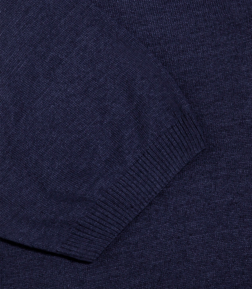 Rivage Knit Polo Naval Blue