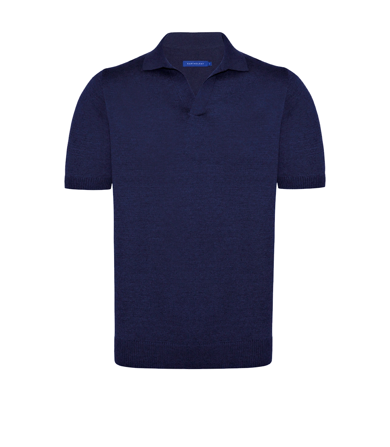 Rivage Knit Polo Naval Blue