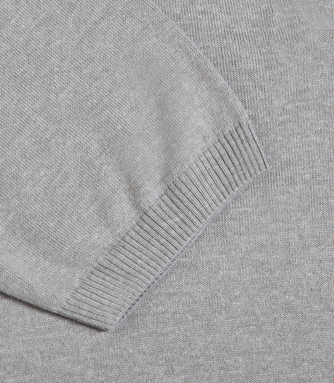 Rivage Knit Polo Silver