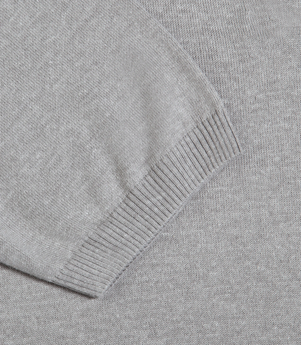 Rivage Knit Polo Silver