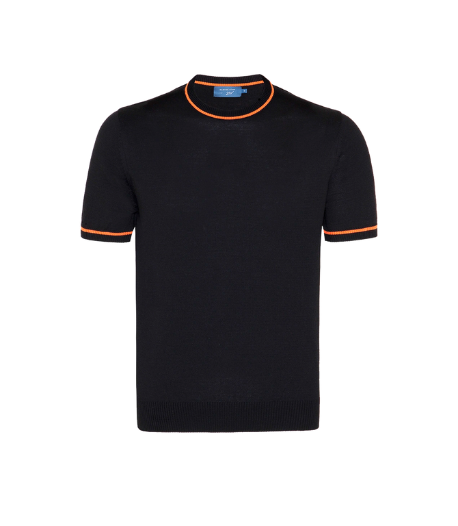 Rivage T-Shirt GB Black Orange