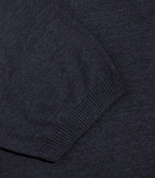 Rivage Knit Polo Titanium Grey
