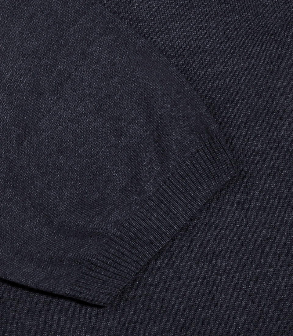 Rivage Knit Polo Titanium Grey