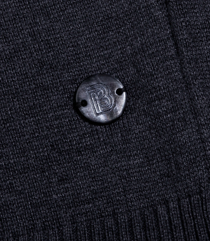 Rivage Knit Polo Titanium Grey