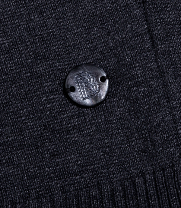 Rivage Knit Polo Titanium Grey