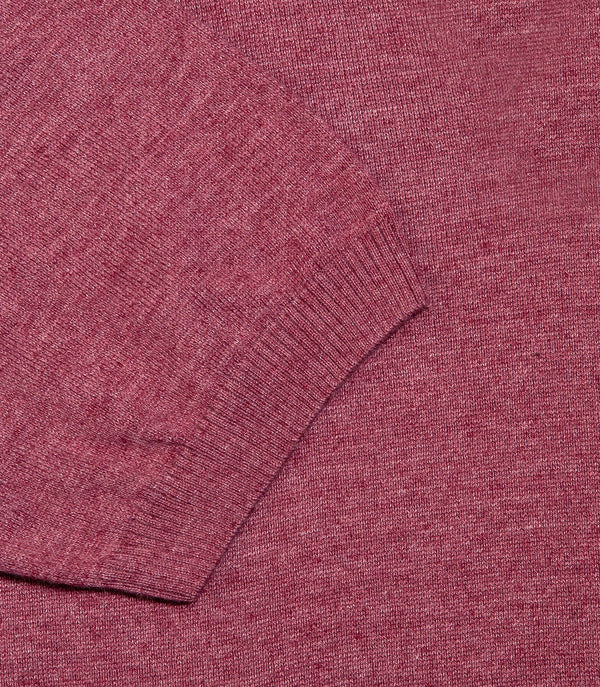 Rivage Knit Polo Wine
