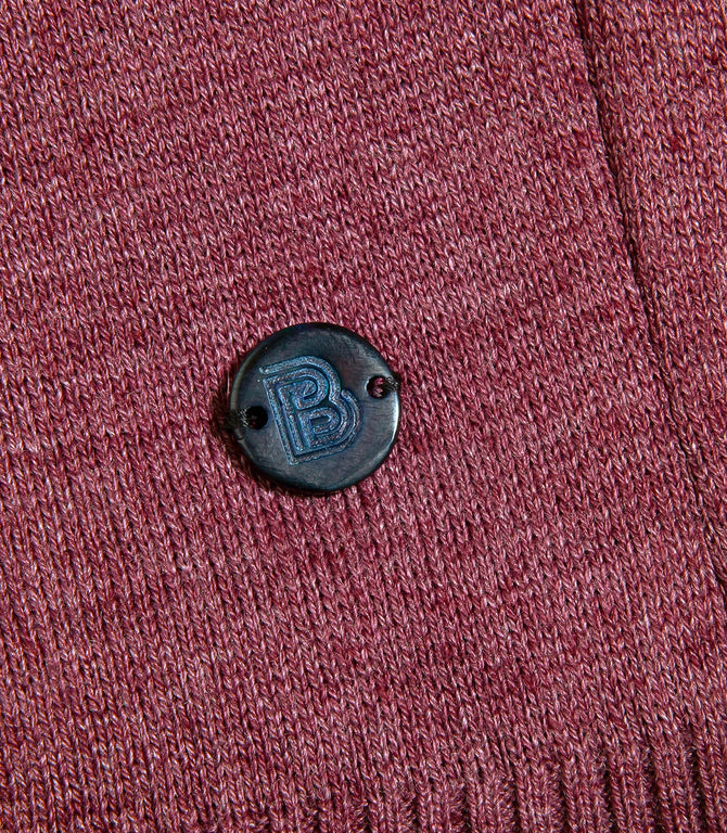 Rivage Knit Polo Wine
