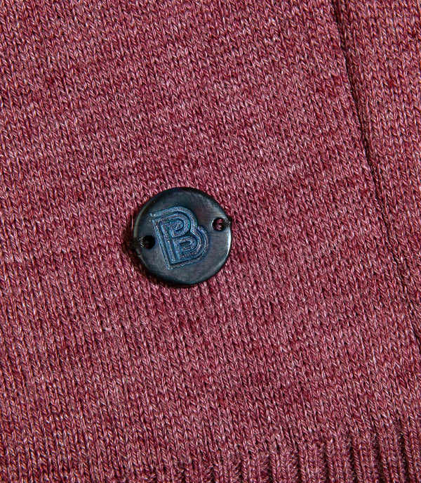 Rivage Knit Polo Wine