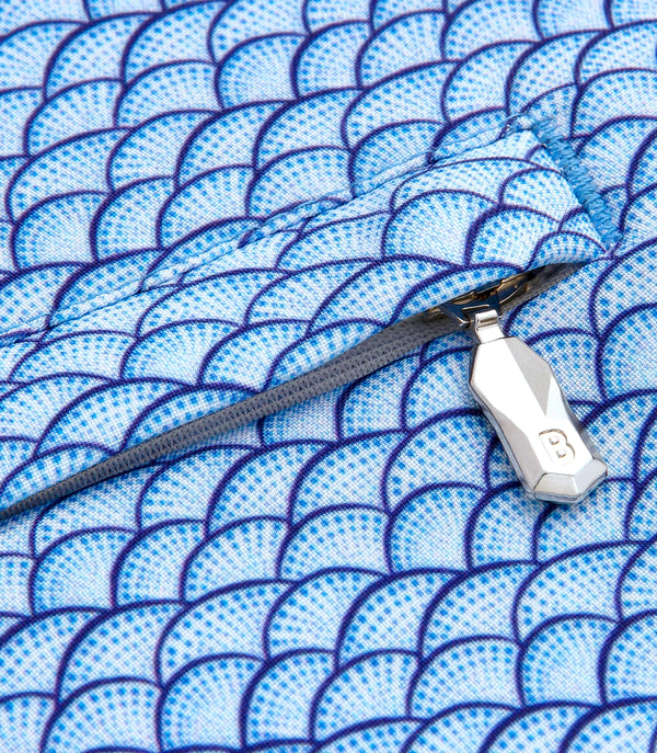 Gustavia Aube White Blue