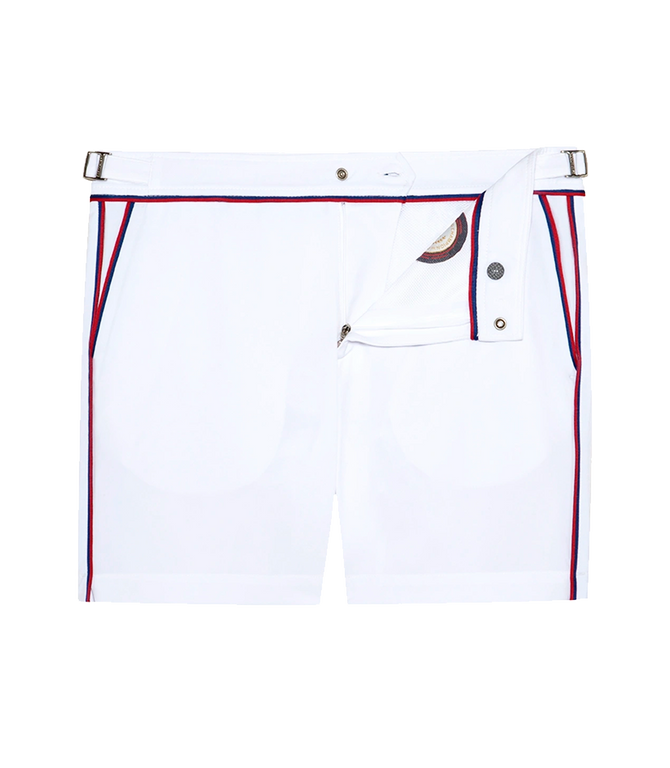 Saline Sport GB White Navy Red