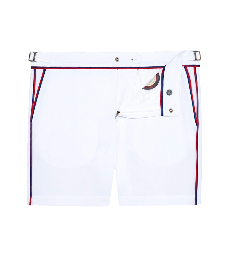 Saline Sport GB White Navy Red