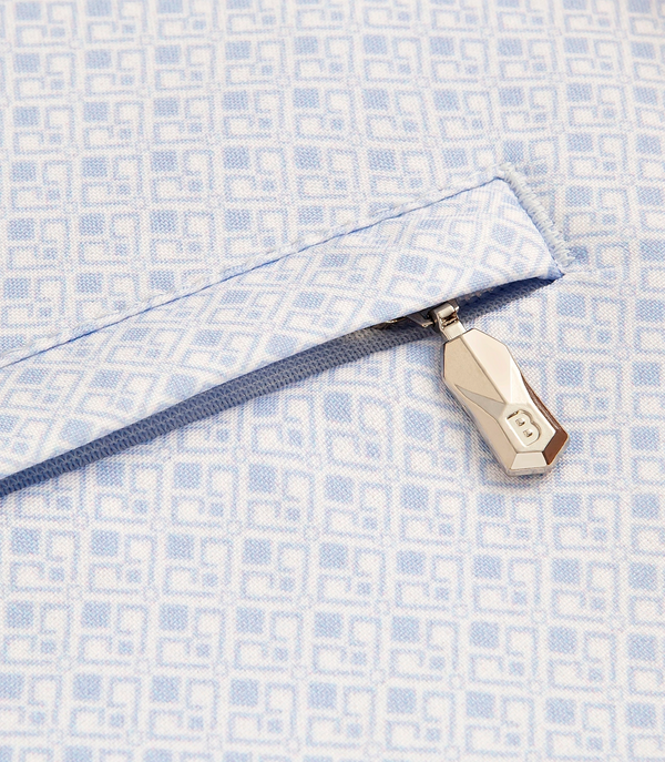 Saline Sport Arabesque White Blue