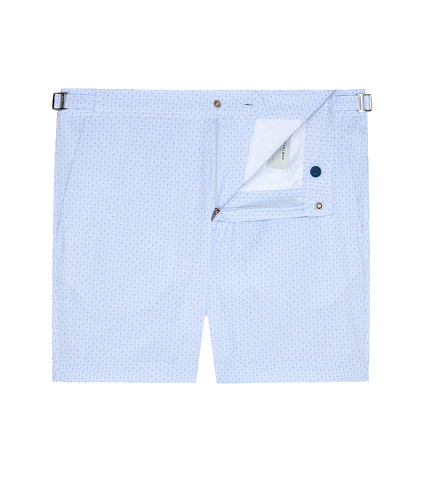 Saline Sport Arabesque White Blue
