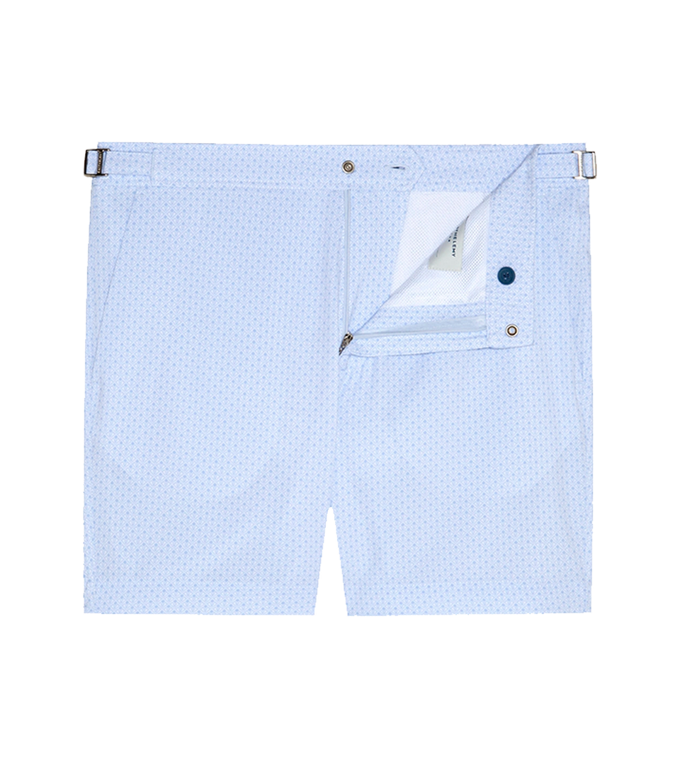 Saline Sport Arabesque White Blue