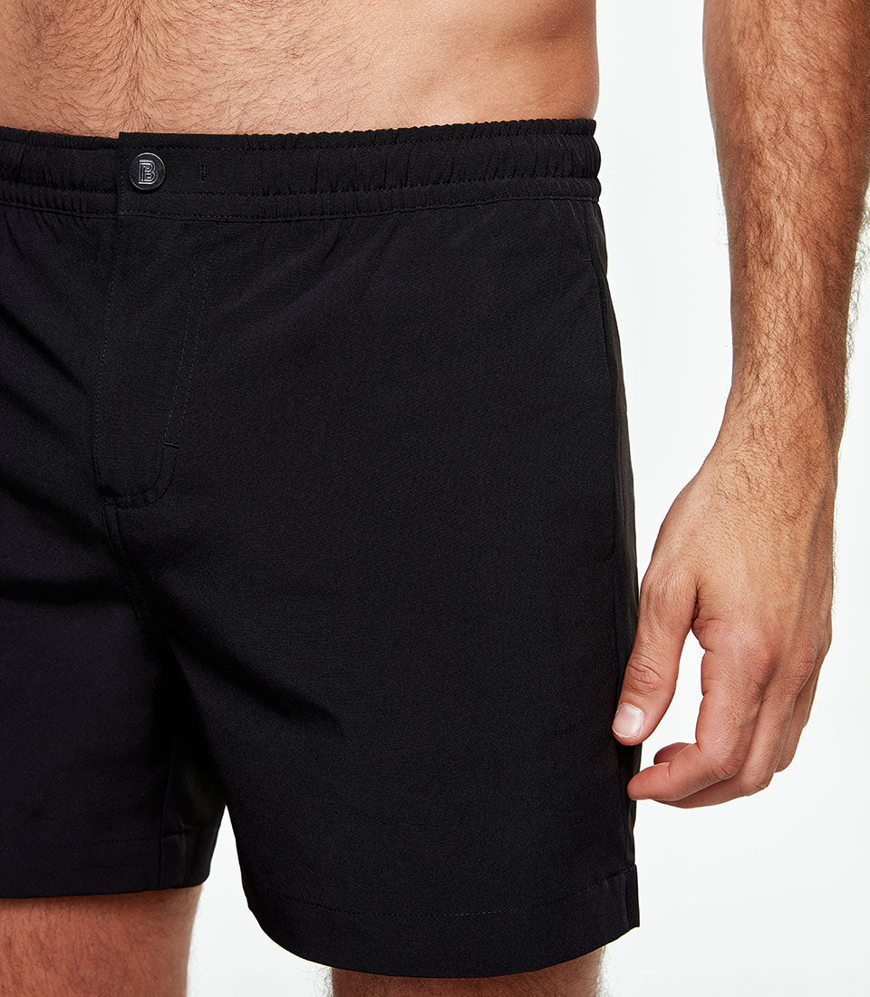 Shell Shorts Black - Barthelemy