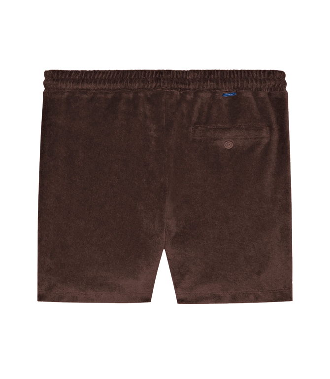 Shorts Towel Chocolate Brown