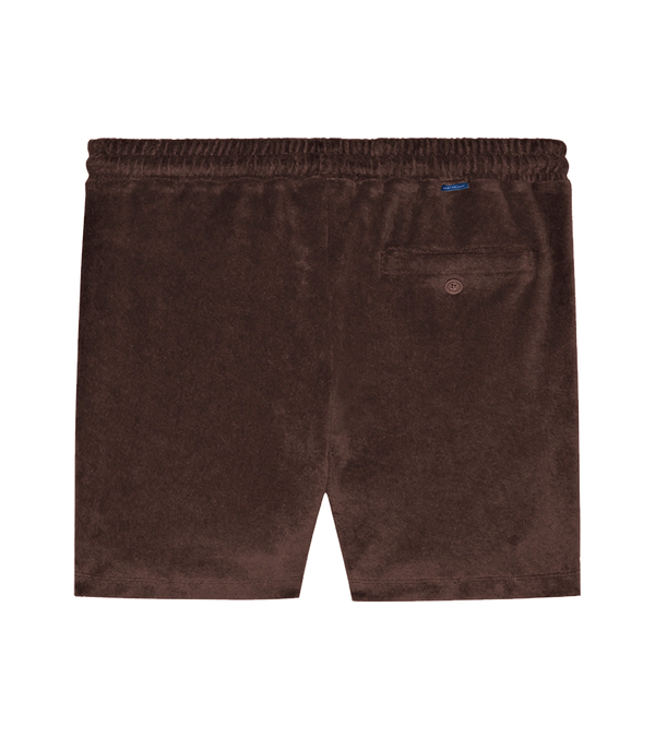 Shorts Towel Chocolate Brown