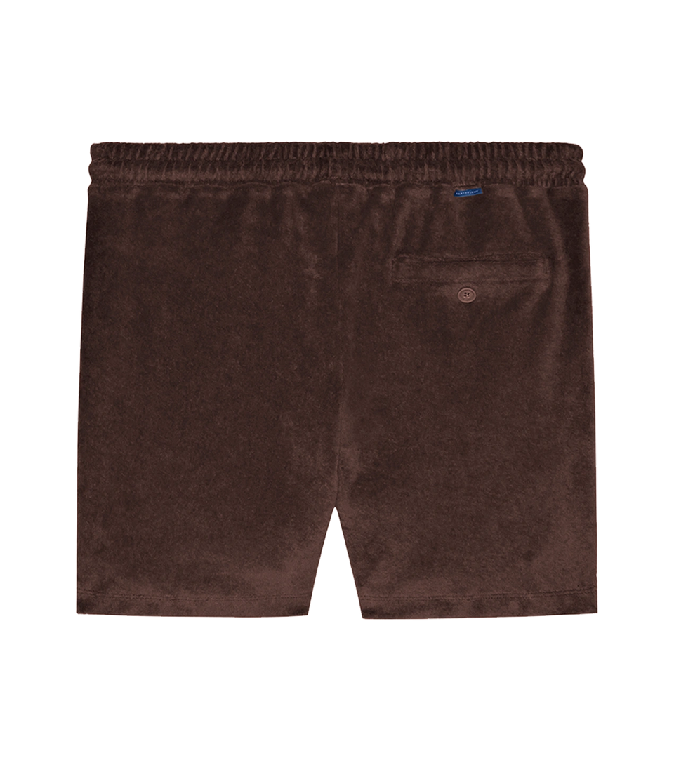 Shorts Towel Chocolate Brown