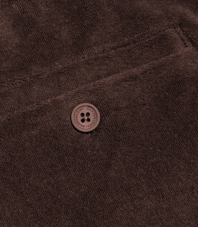 Shorts Towel Chocolate Brown