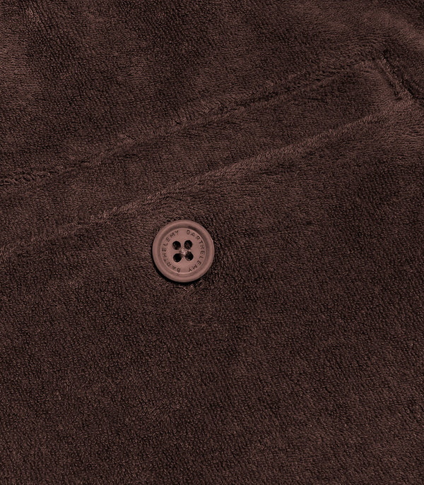 Shorts Towel Chocolate Brown