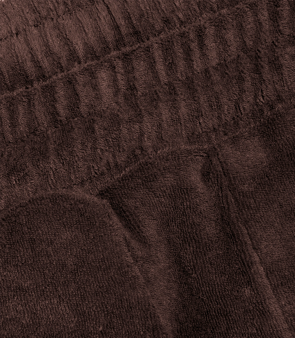 Shorts Towel Chocolate Brown