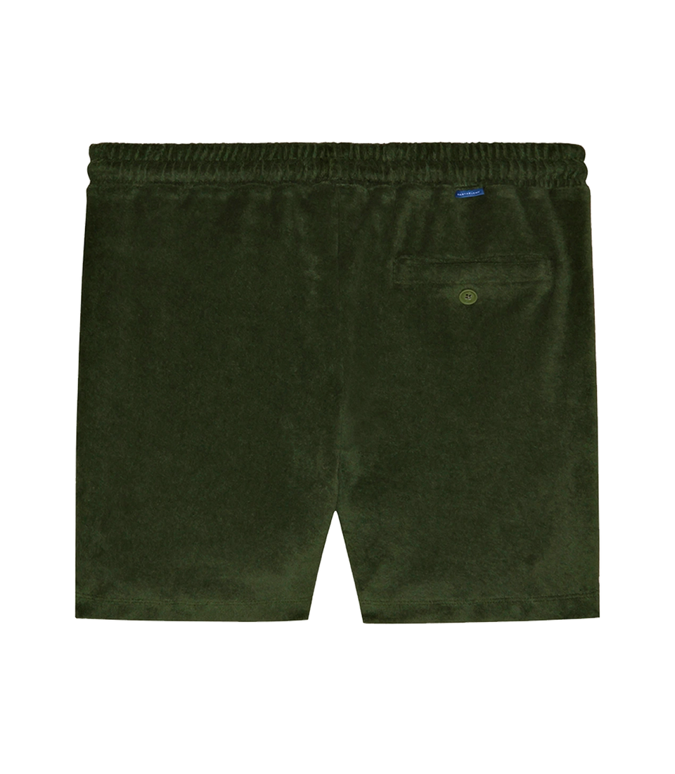 Shorts Towel Forest Green