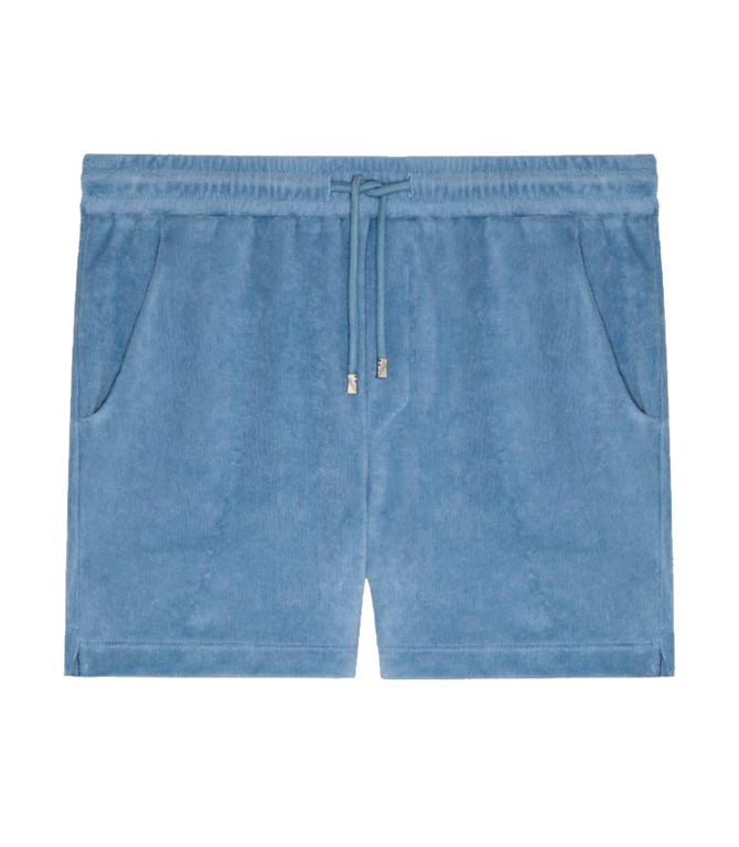 Shorts Towel Soft Blue