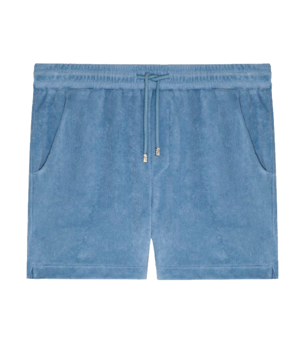 Shorts Towel Soft Blue