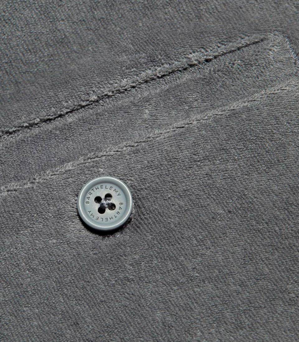 Shorts Towel Steel Grey