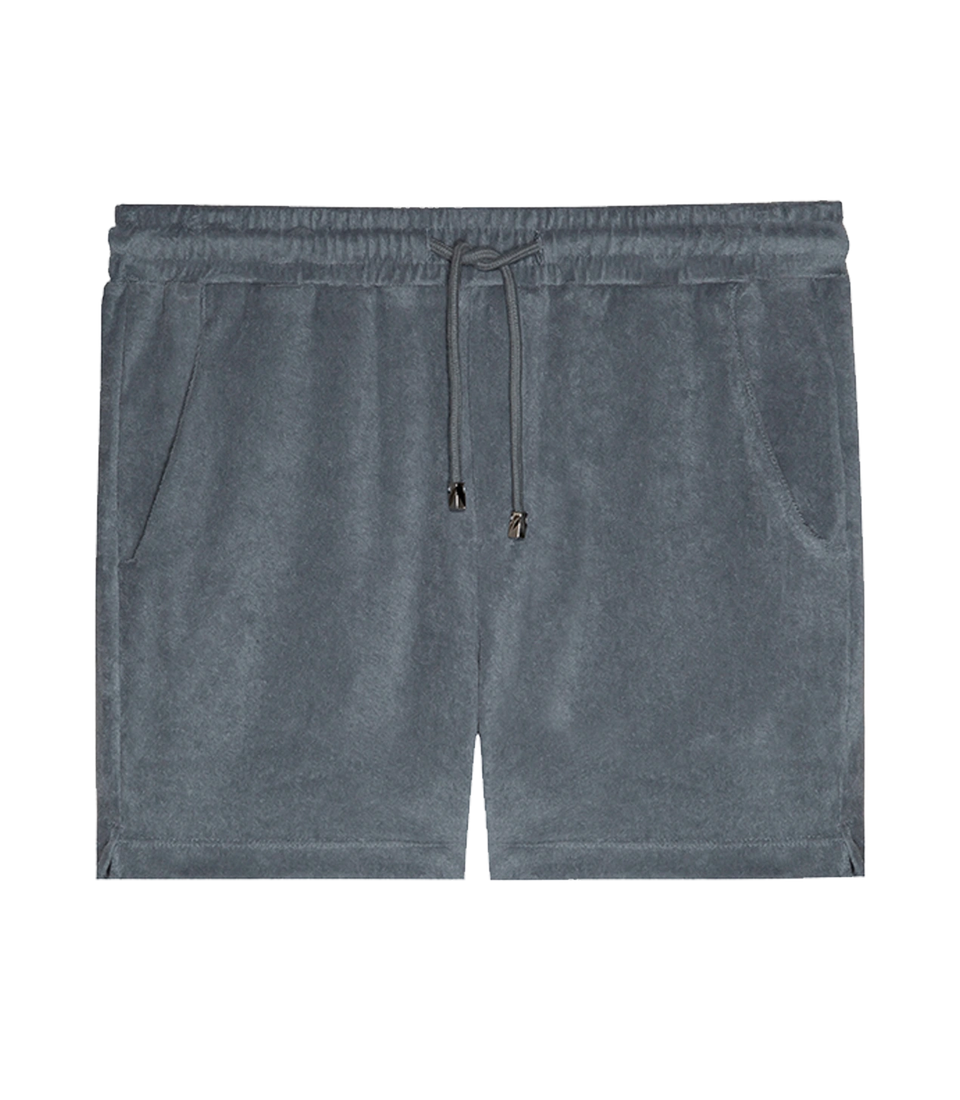 Shorts Towel Steel Grey