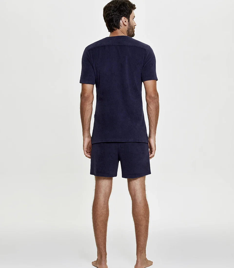 Shorts Towel Navy - Barthelemy