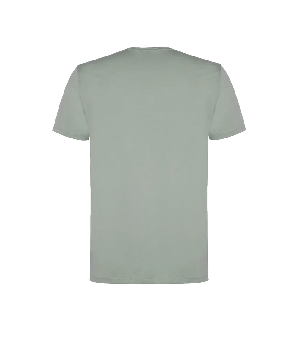 VNeck T-Shirt Pima Green - Barthelemy