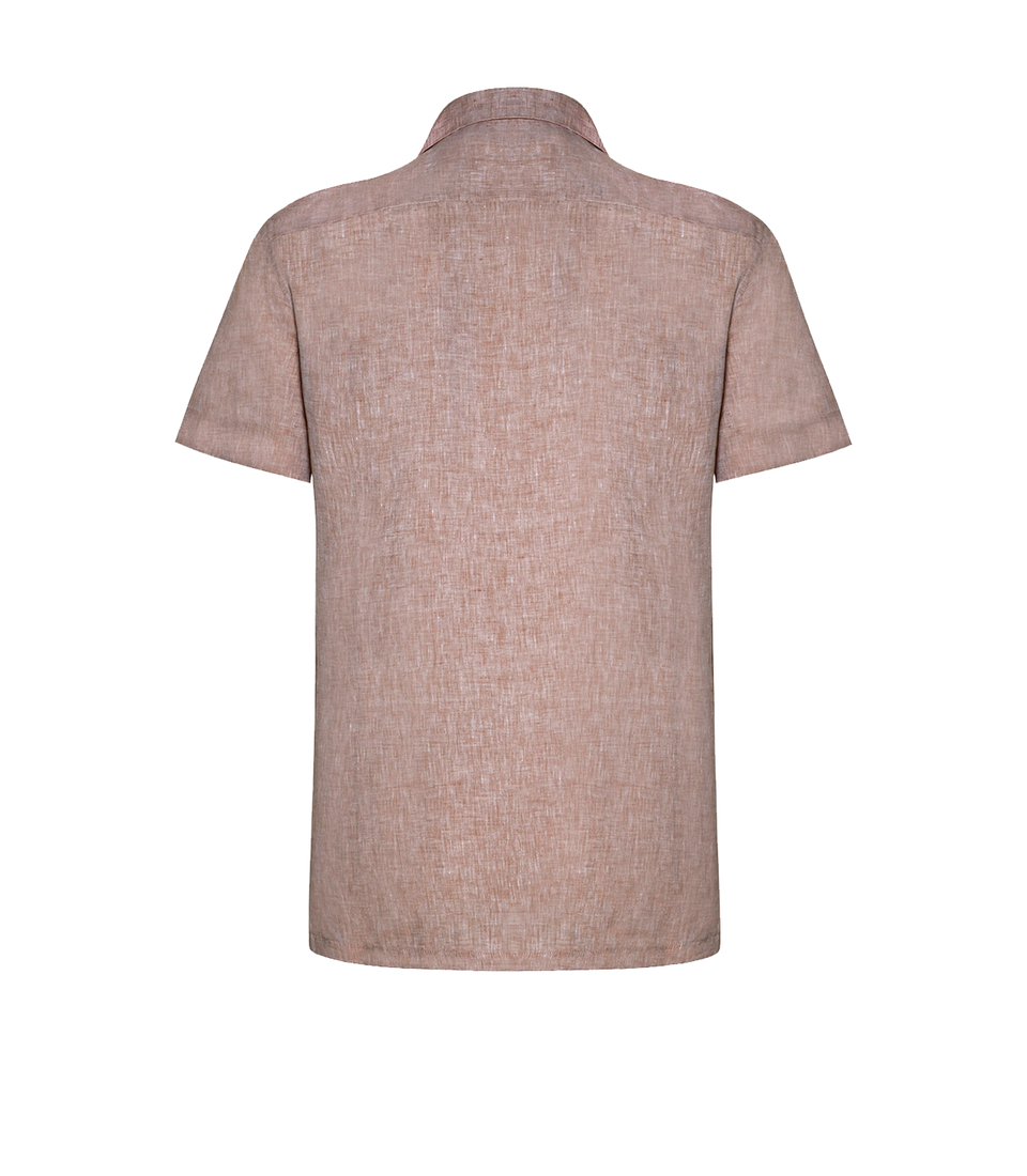 Voyage Linen Shirt Camel