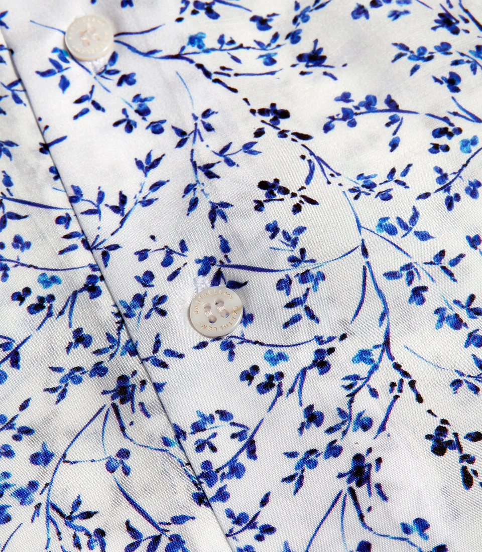 Voyage Auréa Le Fleuriste White Blue